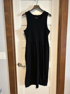 Sonoma Goods for Life Black Sleeveless Midi Dress Size XXL